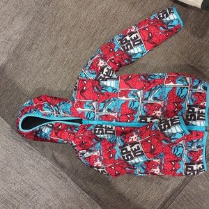 Spiderman reversible boys jacket
